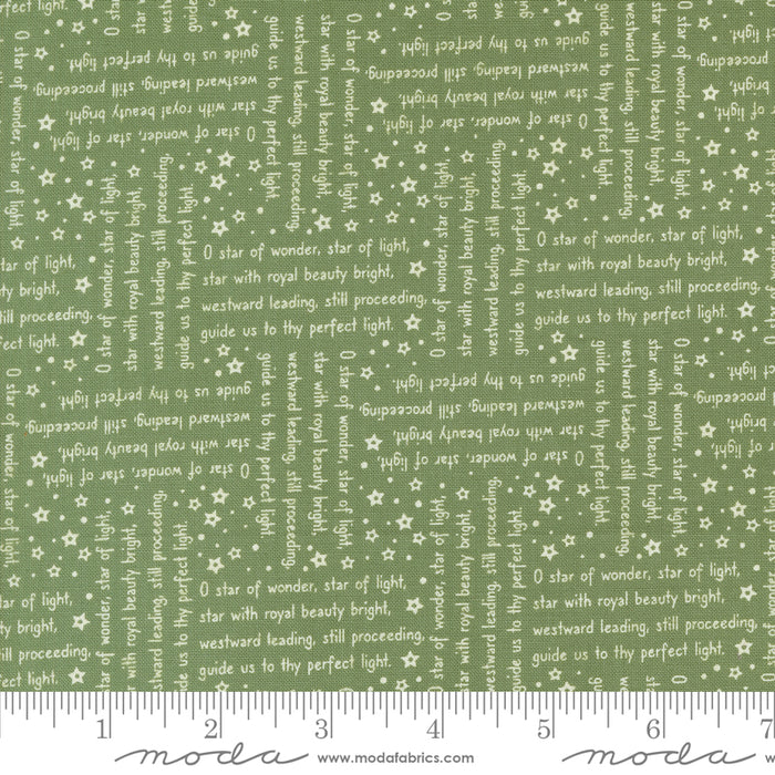 Starberry, Woven Song in Green