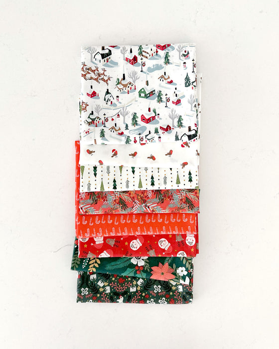 Merry Christmas fat quarter bundle