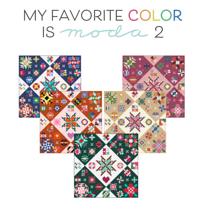 *PRE-ORDER* My Favorite Color is Moda 2 quilt pattern