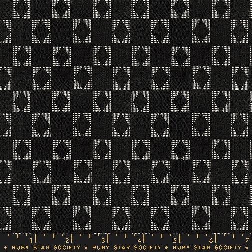 *PRE-ORDER* Warp & Weft Ooh Lucky Lucky, Star in Soft Black