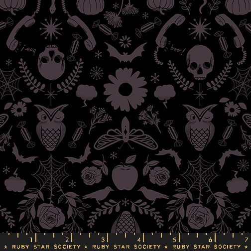 Good Spirits, Creepy Damask in Black