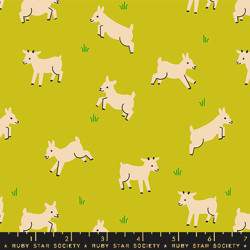 *PRE-ORDER* Animal Animal, Baby Goats in Pistachio