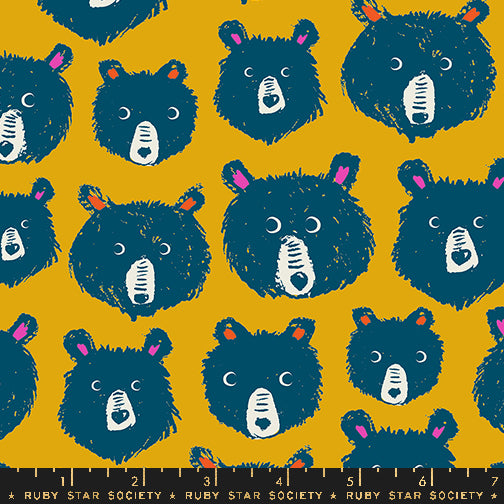 *PRE-ORDER* Teddy and the Bears, Teddy and the Bears in Goldenrod