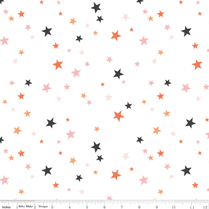 *PRE-ORDER* Hey Pumpkin, Stars in White 108" WIDEBACK