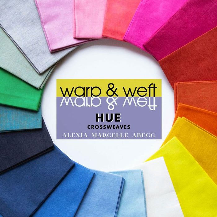 Warp & Weft Hue Crossweaves half-yard bundle