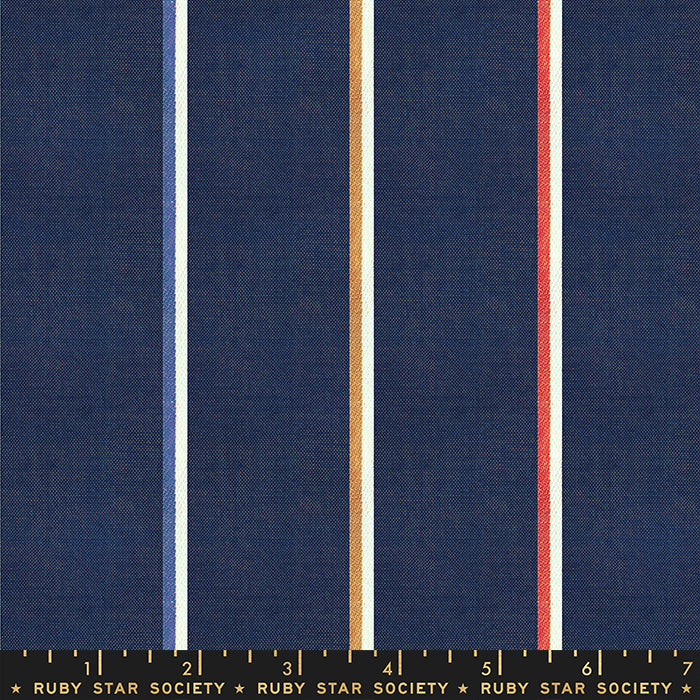 Warp & Weft Heirloom, Linework Lightweight in Navy